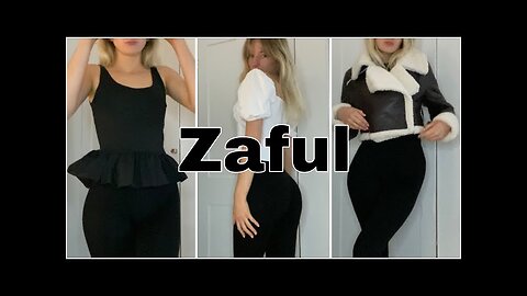 ZAFUL TRY ON HAUL