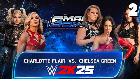 WWE 2K25 Smackdown August 8th 2025 - Match 2: Enjoy The Cake!