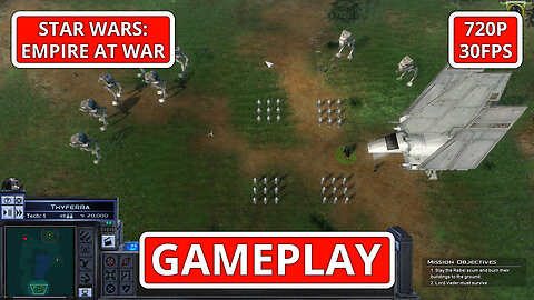 Star Wars: Empire at War: Gameplay - (PC HD) [720p30FPS]