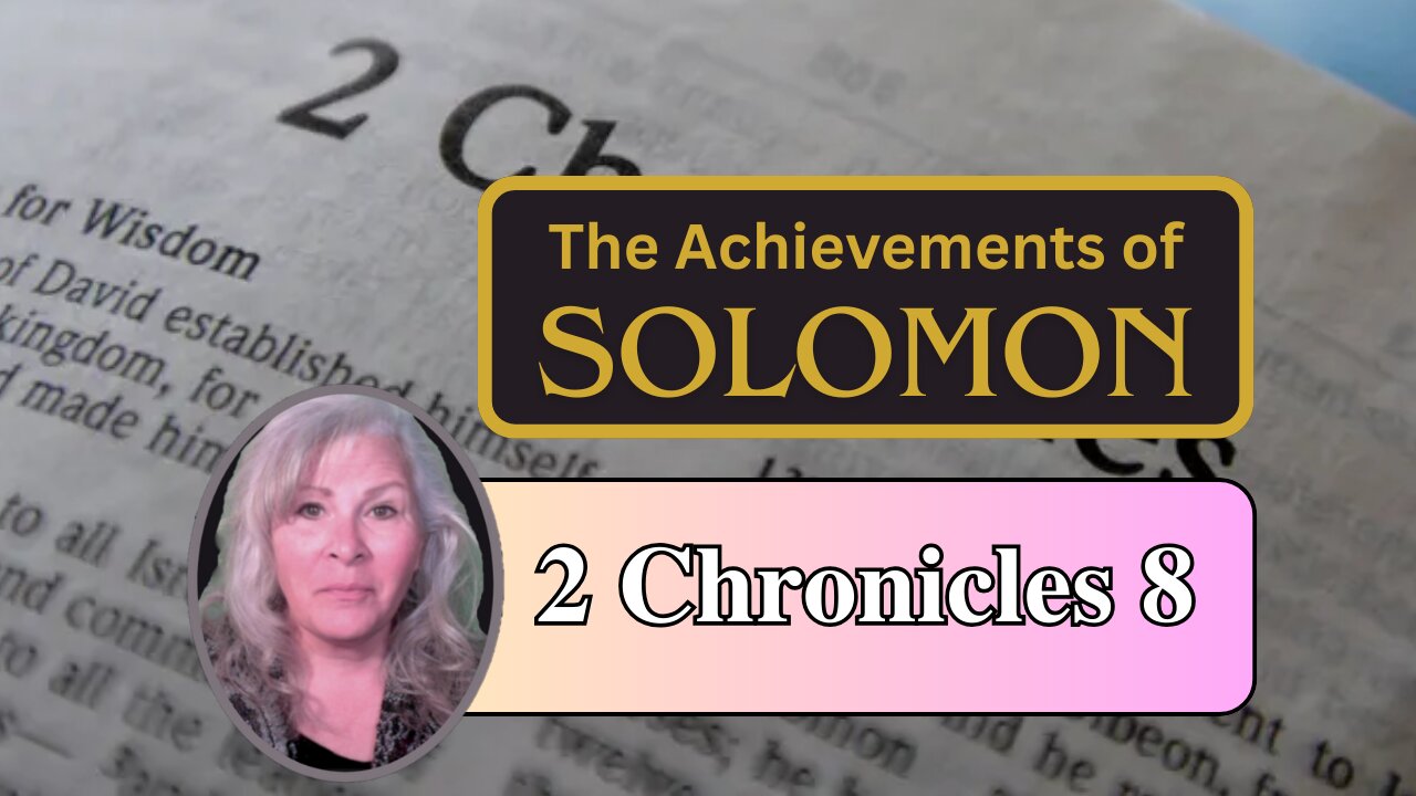 2 Chronicles 8