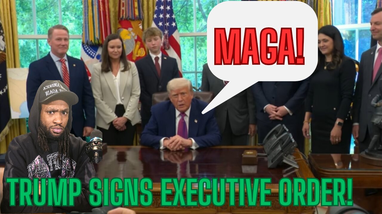 TRUMP SIGNS EXECUTIVE ORDER PLUS CHINA GETS EXPOSED!?
