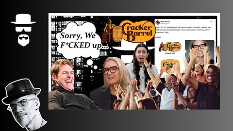CRACKER BARREL WOKE CEO: WE FKED UP!!!