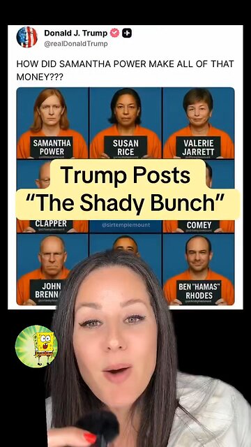 Donald Trump the president of United States of America released a Shady of Bunch.