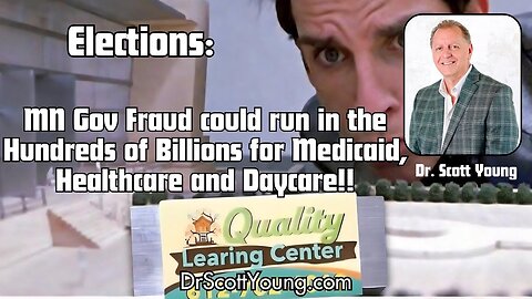 MN Gov Fraud could run in the Hundreds of Billions for Medicaid, Healthcare and Daycare!