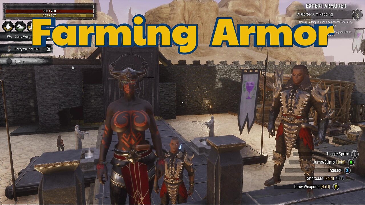 Conan Exiles Beginners guide farming armor busty boobs Breast Expansion huge tits