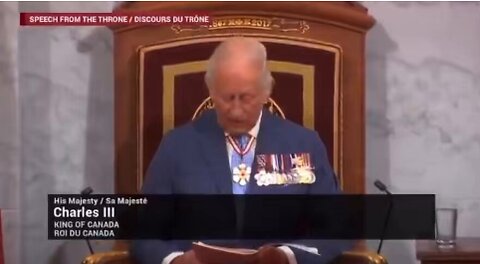 ‼️BOOM‼️😱 King Charles gives a 'land acknowledgment' thereby admitting Canada is ‘terra nullius’