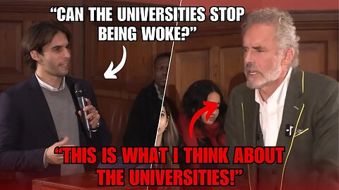 'They Lost The Trust Of The Public' - Jordan Peterson On If The Universties Can Change