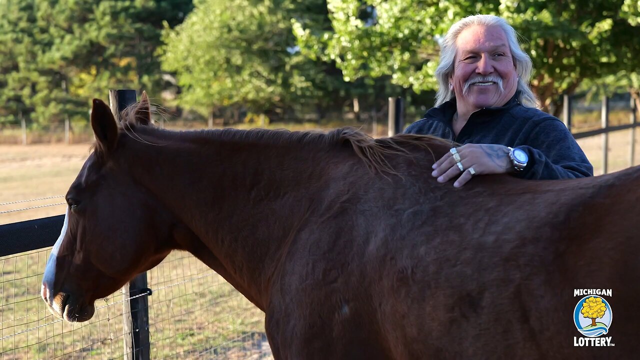 Michigan $80M Powerball jackpot winners encourage personal healing with non-profit horse ranch