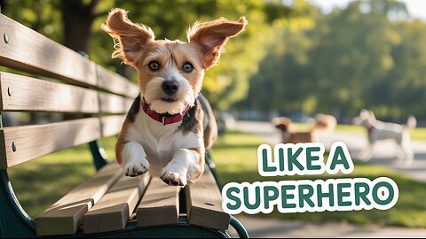 Amazing Jump! 🐕✨ Can Your Dog Do This?