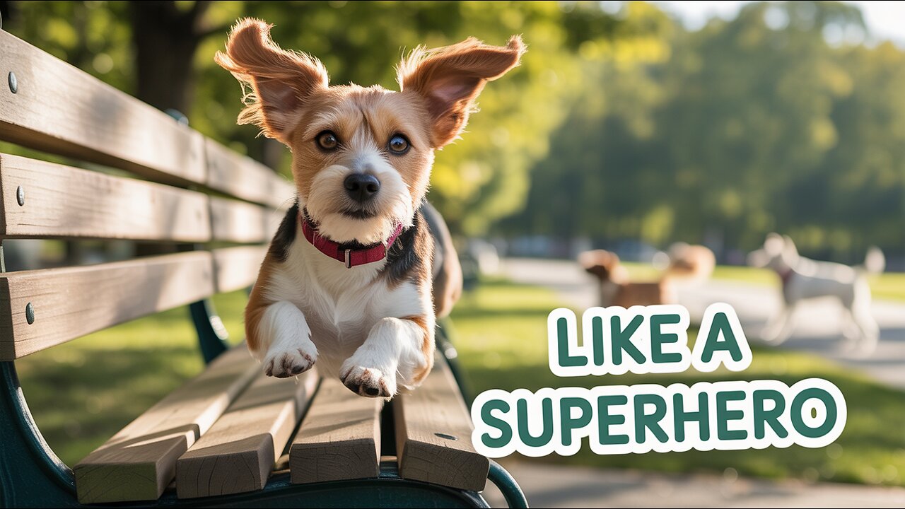 Amazing Jump! 🐕✨ Can Your Dog Do This?