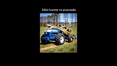 robot vs mini tractor story