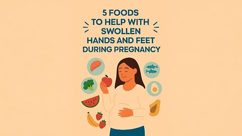 5 Foods to Help with Swollen Hands and Feet During Pregnancy