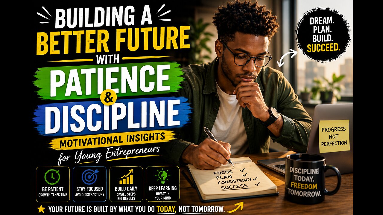 building wealth Patience and Discipline for entrepreneurs