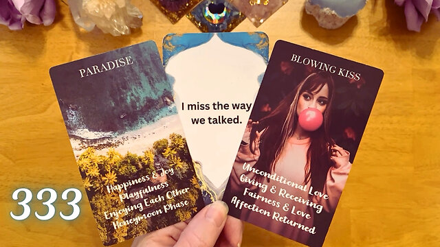 IT'S TIME! THEY WANT TO TALK TO YOU! 🥰 READY OR NOT HERE THEY COME! [LOVE READING] #nocontact #tarot
