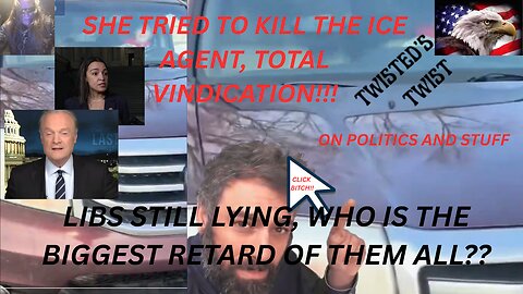 BODY CAM FOOTAGE, SHE TRIED TO KILL THE ICE AGENT, LIBTARDS TRYING TO SPIN IT
