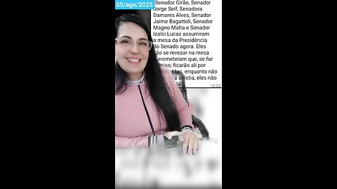 senadores tomam a mesa do Senado