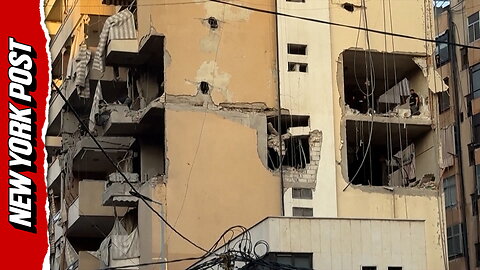 Aftermath of Israeli airstrike in Beirut aimed at Hezbollah chief of staff