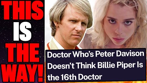 Doctor Who Peter Davison Gives His Thoughts About THAT SHOCKING ENDING! | "A Completely Mad Idea!"