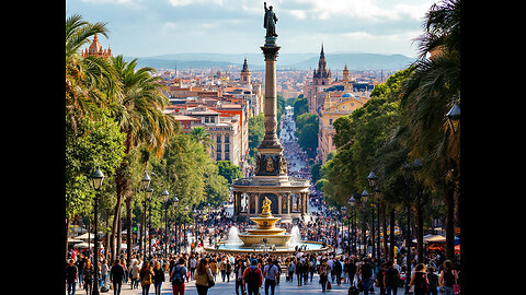 Barcelona Road Tour Part 4 Video 4k