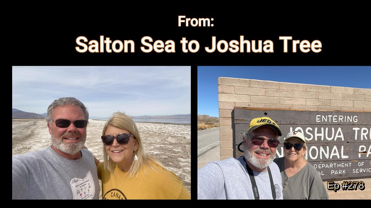 The Salton Sea & Joshua Tree: RVdrifters, come drift with us...