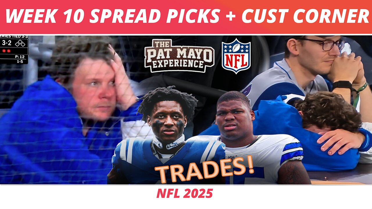 2025 Week 10 Spread Picks, NFL Trade Deadline, Game Previews | Cust Corner: Best Sauce Rankings