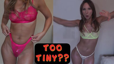 Tiny Lingerie Try On Haul