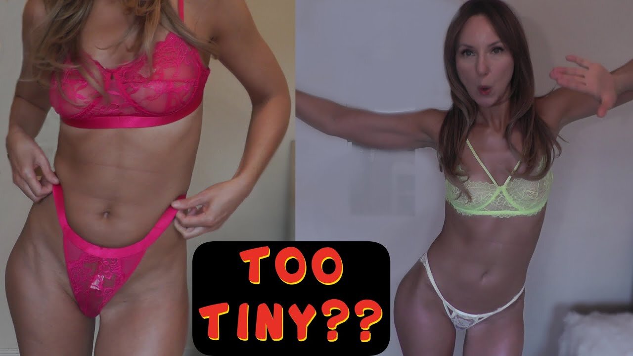 Tiny Lingerie Try On Haul