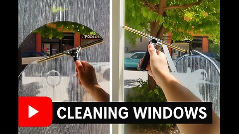 Oddly Satisfying Window Cleaning