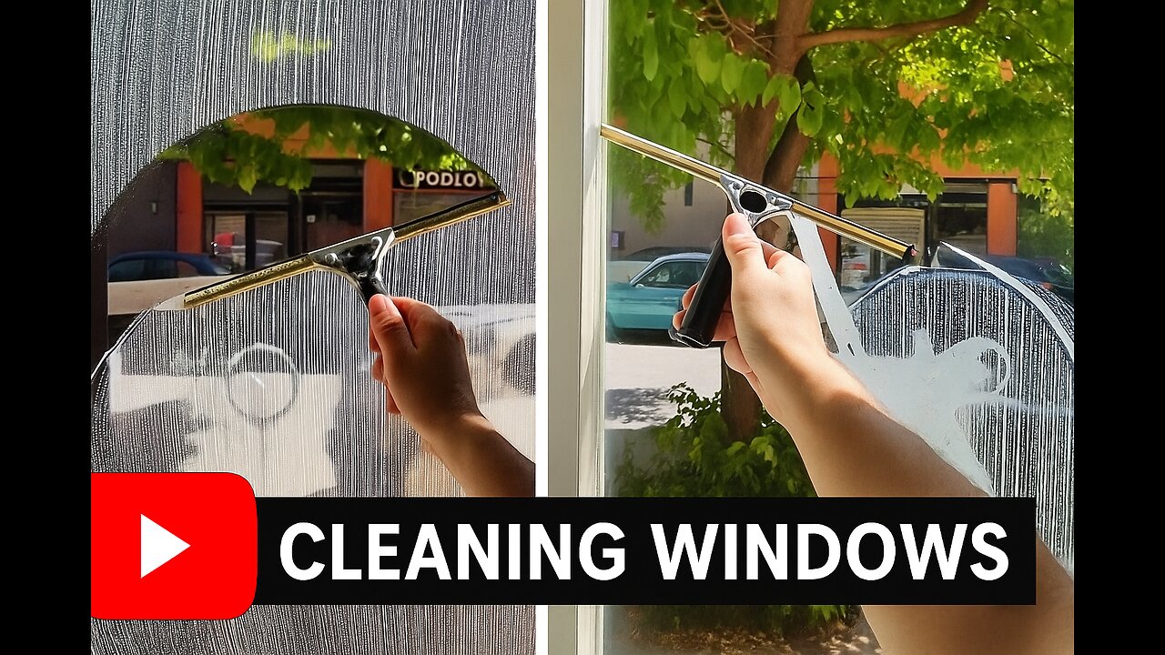 Oddly Satisfying Window Cleaning