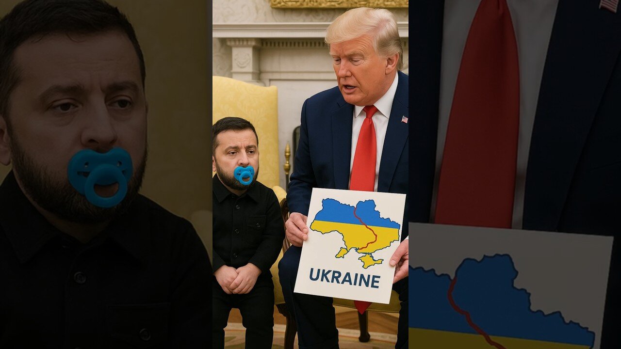 Trump–Zelensky Meeting in 10 Seconds