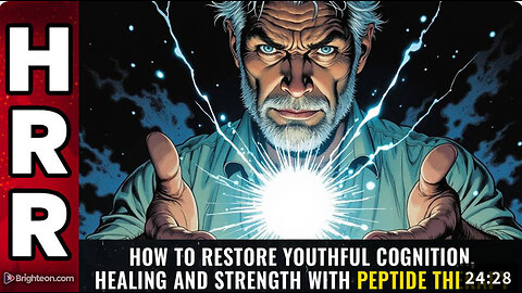 How to RESTORE youthful cognition, healing and strength with peptide therapy