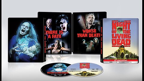 Night of the Living Dead 1990 [4K UHD SteelBook *Uncensored Cut*]