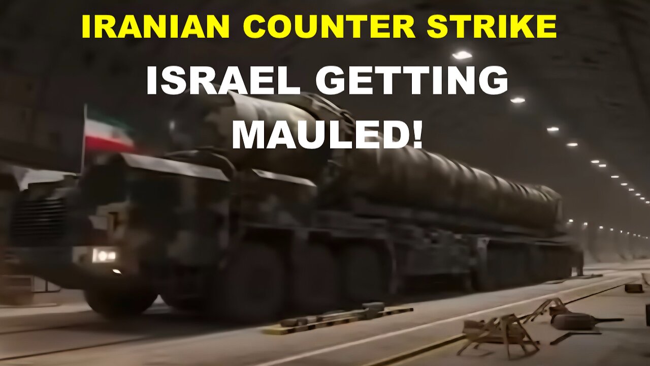 IRANIAN COUNTER STRIKE - IRAN GETS ITS BALANCE AND ISRAEL GETS MAULED!