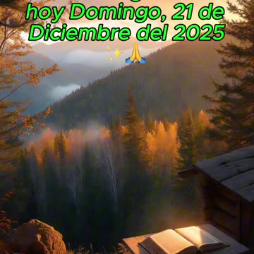 🙏✨Evangelio de hoy Domingo, 21 de Diciembre del 2025✨🙏
