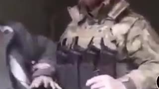 Chechens and Russian Special Forces rescuing civilians in Mariupol