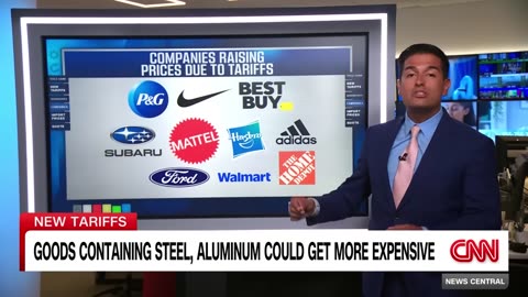 Trump's tariffs have just made hundreds of items more expensive