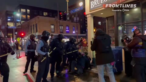 Minneapolis Police have begun arresting Anti-ICE Protestors for violating noise ordinances.