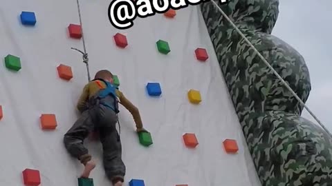 Climbing The Walls! #thebakeradventures #familyvlog #shorts