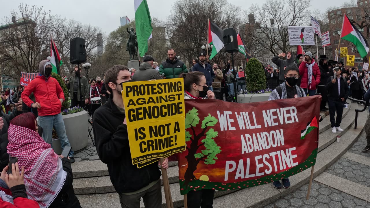 "PALESTINE LAND DAY 2025" in New York City. 4of5