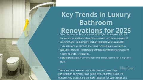2025 Luxury Bathroom Renovation Ideas: How Professional Remodeling Contractors Can Transform Homes