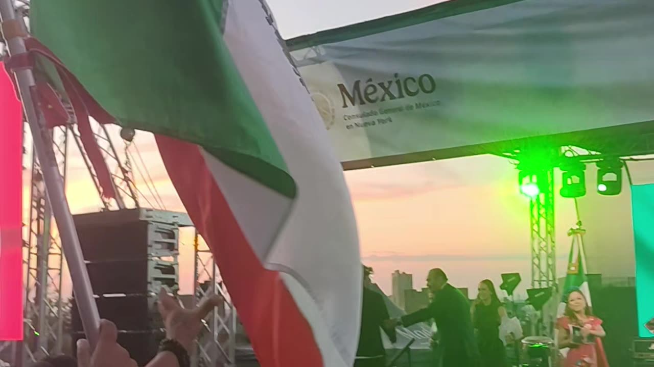 Grito de Independencia de México en NYC.