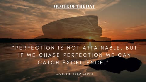"QUOTE OF THE DAY"