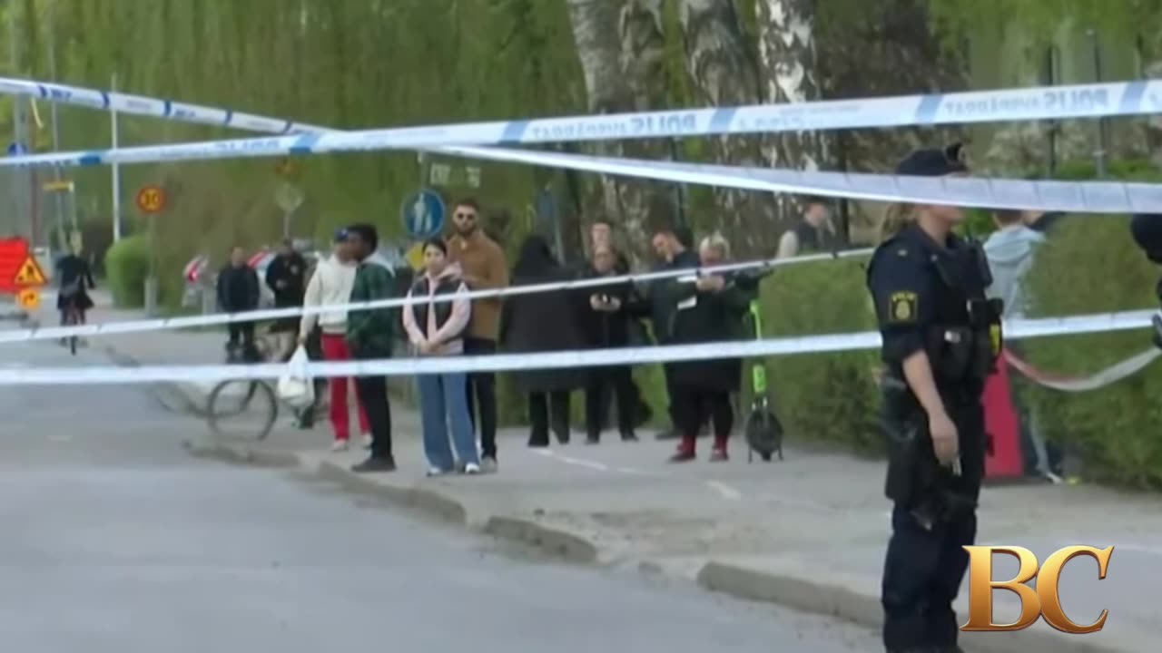 Three people killed after shooting in Sweden