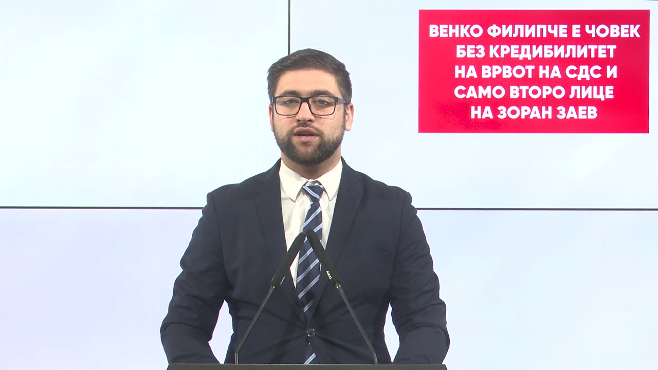Манасиевски: Венко Филипче е човек без кредибилитет на врвот на СДС и само второ лице на Зоран Заев