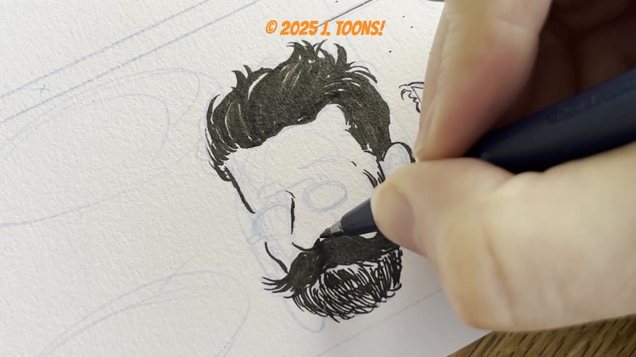 Drawing Joseph Pulitzer!