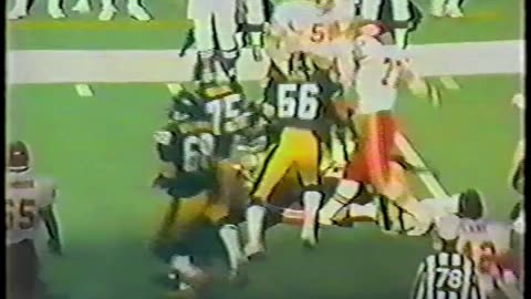 1978 KANSAS CITY CHIEFS AT PITTSBURGH STEELERS