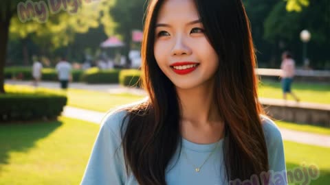 [4k AI Lookbook] Chinese Girl Yi Yi in Oversized T-shirts | 喜欢穿宽松T恤的女孩 儀儀 ❤️