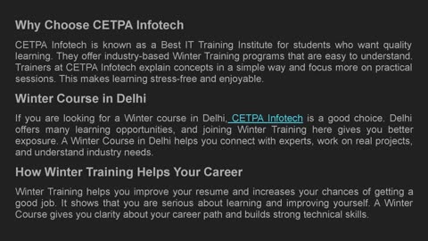 Your Complete Guide to Effective Winter Training