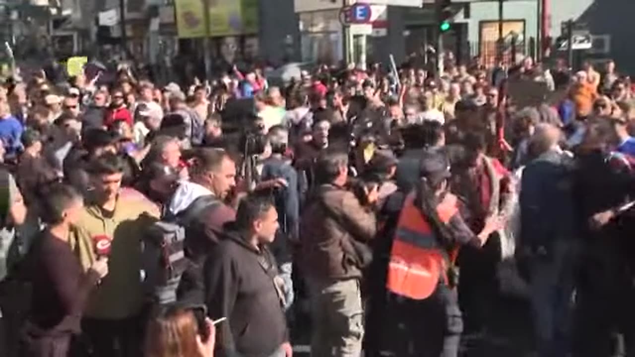 Argentinian President Milei pelted with stones during election campaign appearance