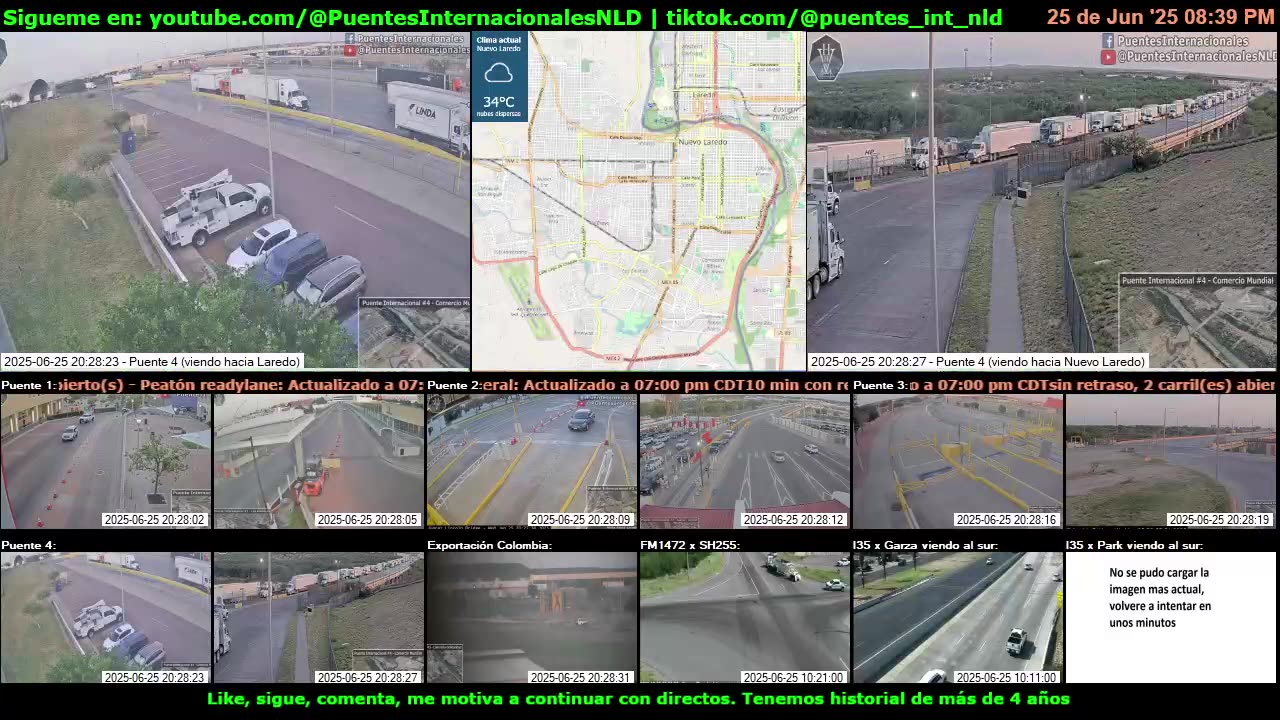 Puentes Internacionales NLD (Youtube / TikTok)
